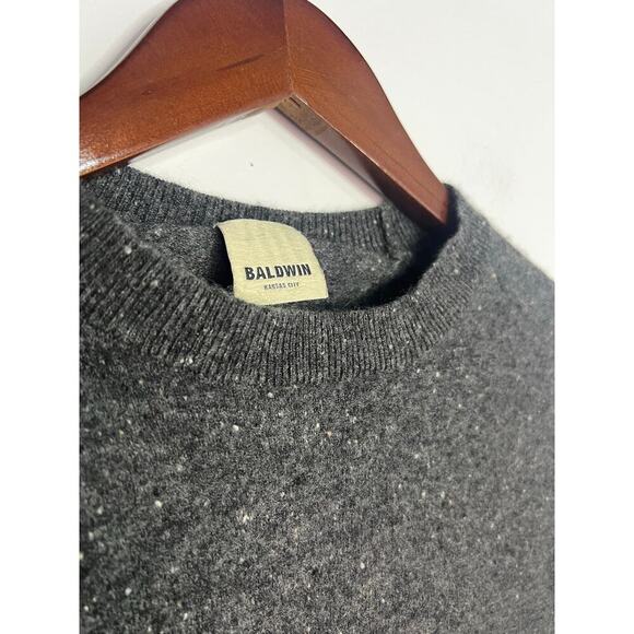 Baldwin Kansas City Gray Pullover Sweater Woman’s Size Medium - Picture 3 of 8